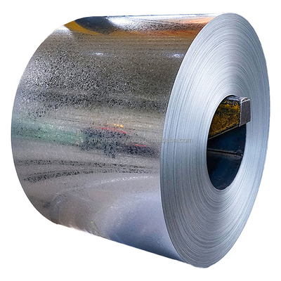 Cintas de aço galvanizado de bobina de Spangle Gi regular para fabricação de tubos resistentes à corrosão de alta tração em tiras