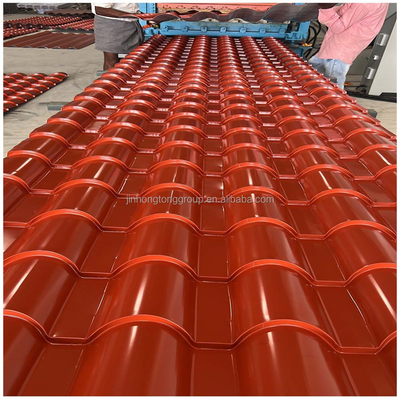 SGCC/CGCC/DX51D Z/Q195-Q345 CGI revestido de cor Corrugado/ondulado Galvanizado Chapa de telhado de ferro/aço/peças para material de construção