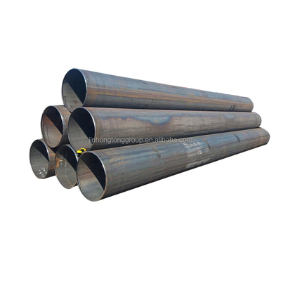Tubos de aço laminados de ferro redondo/quadrado, de carbono ASTM ERW, de alta resistência, de grau A53 Q235 Q345, de fornecedores de Tianjin
