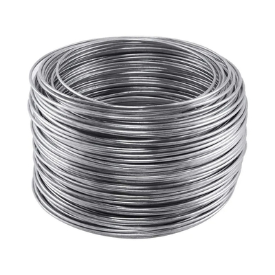 Fios de ligação de ferro galvanizados 9 10 12 14 16 18 Gauge Electro Hot Dip Zinc Plated Gi Steel Wire para arranjos florais