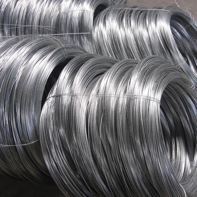 Fios de ligação de ferro galvanizados 9 10 12 14 16 18 Gauge Electro Hot Dip Zinc Plated Gi Steel Wire para arranjos florais