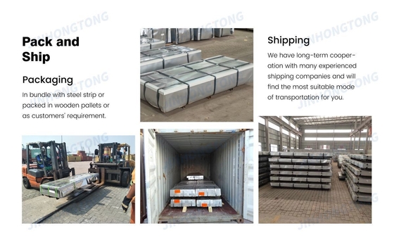 SGCH Grau 5mm espessura Custom Hot Dip Zinc Coated CGI corrugado galvanizado chapa de telhado de aço telha para tamanho / espessura