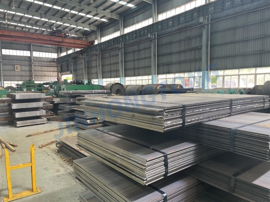 Serviço de processamento de corte A36 Chapa de aço carbono leve A516 Gr 60 Chapa de aço laminada a quente A516 Gr 70 Chapa de aço carbono