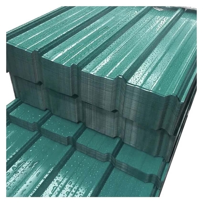 Standard Seaworth Packing 0.4mm Blue Color Coated Steel Sheet para Ral Color Cold Rolled Coils Roof Sheet Piece Steel Roofing