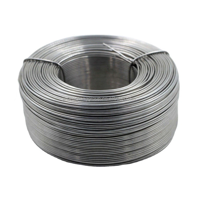Fios planos de aço galvanizados de moagem para fabricação de POP Up Tent Superfície revestida de zinco Certificado ISO9001