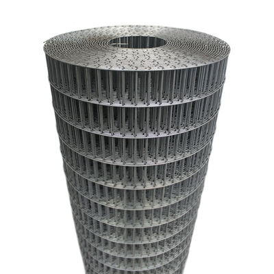 Rolos de malha de arame galvanizado soldado com estilo de tecelagem simples