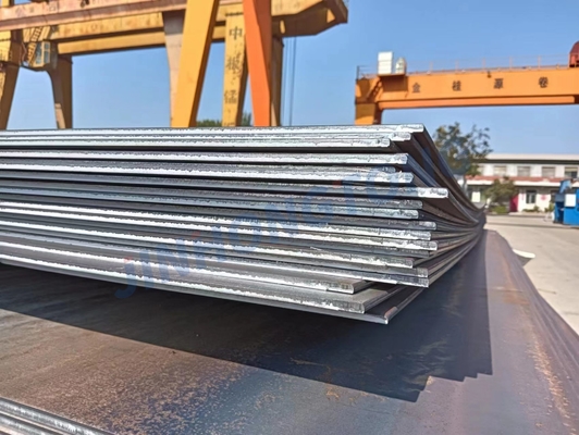 3mm Q235 Q335 Carro de aço carbono laminado a quente Chapa de aço laminada a quente em bobinas para material automotivo Chapa de navios grau A36