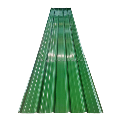 Folha corrugada PPGI de cor RAL personalizada para painel de material de telhado de aço galvanizado