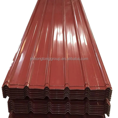 Folha de aço galvanizado Folha de telhado PPGI/PPGL Corrugada para telhados externos 0,2 4 mm Espessura 600-1250 mm Largura