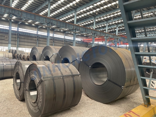 HRC Q215 S235jr Hrc bobinas originais S235jr rolos a quente de aço carbono bobina de aço carbono rolos de aço carbono Certificado de tira de aço carbono JIS