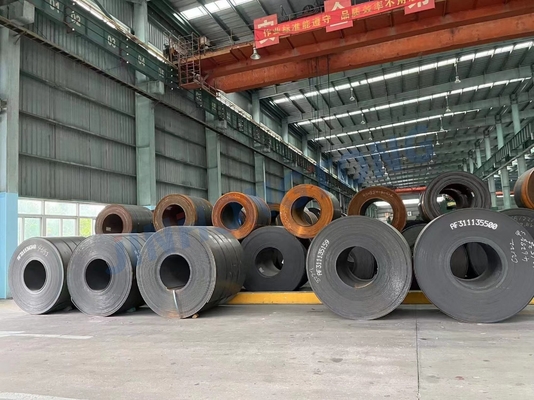 HRC Q215 S235jr Hrc bobinas originais S235jr rolos a quente de aço carbono bobina de aço carbono rolos de aço carbono Certificado de tira de aço carbono JIS