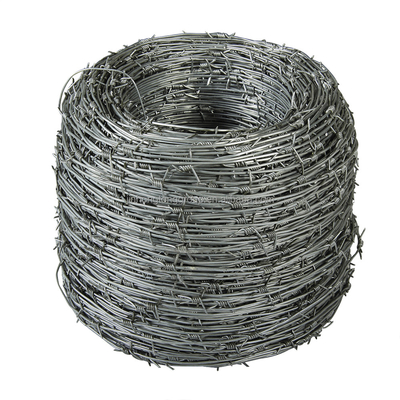 Área de Alta Segurança Galvanizado Barbeador Anticorrosivo Rede de Barragem Rolo 500 metros com 7,5cm-15cm distância de espinhos