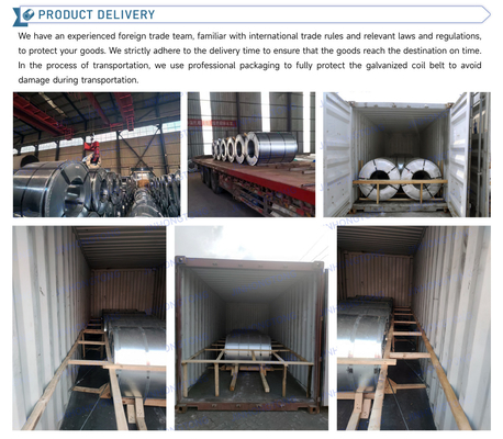 Comprimento de acordo com as suas necessidades bobina de aço galvanizado Z275 A36 Q195 Q235 para tubos