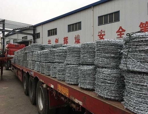 TUV Certificado ASTM 6 8 9 10 12 14 18 20 Arame farpado galvanizado a quente com e certificação