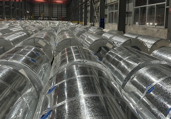 1.9mm bobina de aço galvanizado Hdg/Gi/Secc Dx51 Gi bobinas de aço galvanizado bobinas de pele passagem Sim revestimento Z10-Z275