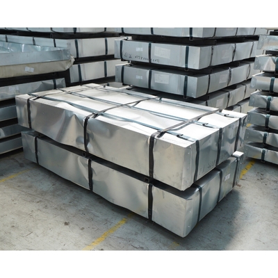 Espessura 0,1-3 mm Chapa de chapa de metal aço galvanizado para tanque SPCC Dx51 Chapa de aço galvanizado a quente sem necessidade de pintura