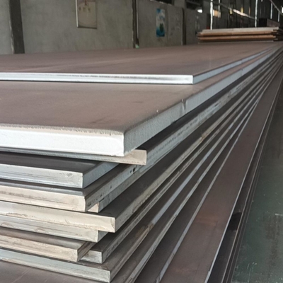 Placa de aço laminada a quente Q235 3 mm 4 mm para placas de recipientes em não liga