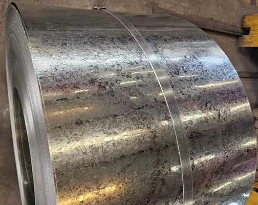 Revestimento regular de spangle Z10-Z275 bobina de aço galvanizado eletro 22 24 26 calibre rolos de aço galvanizado oleado laminado a frio