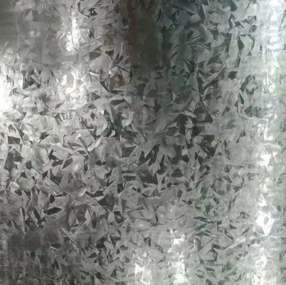 Revestimento regular de spangle Z10-Z275 bobina de aço galvanizado eletro 22 24 26 calibre rolos de aço galvanizado oleado laminado a frio