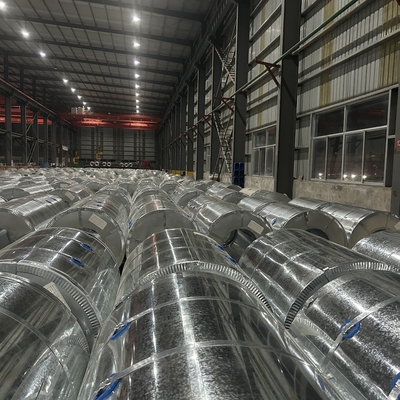 Padrão AiSi Prime G90 bobina de aço galvanizado rolos de ferro bobina de aço galvanizado 100mm bobina de aço galvanizado Z275 para fabricação de recipiente