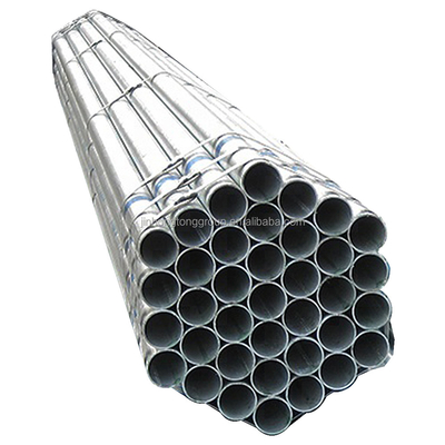 Tubos de aço galvanizados a quente Tubos quadrados 0,4 mm-2 mm Espesor da camada de zinco Z40-Z700 Fornecimento para entrega de líquido de baixa pressão