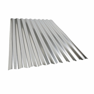 500-1500 mm Largura Dx51D/Dx52D/Dx53D/DX54D/S250GD/S350GD/S550GD Chapa de telhado corrugada de aço galvalume