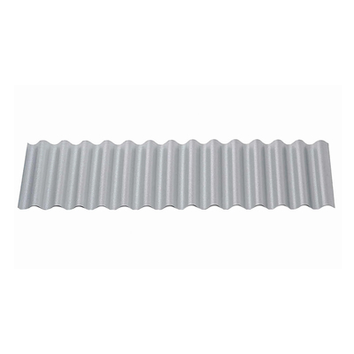 Folhas de ferro de qualidade para telhado Galvalume corrugado 0.2MM 0.3MM 0.44MM Folha de alumínio de zinco para edifícios residenciais/comerciais
