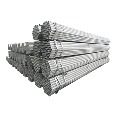 Tubo de aço pré-galvanizado de 6 metros e 20 pés, tubular retangular com revestimento de superfície galvanizado