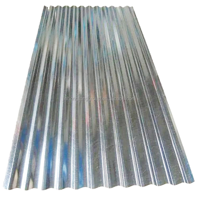Descolagem de chapa de telhado de metal galvanizado ondulado DX51D Gi Chapa de aço de telhado de alumínio galvanizado revestido de zinco Z30-Z40