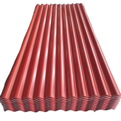 Requisitos do cliente Material de construção de telhado de metal galvanizado PPGI pré-pintado com dureza média