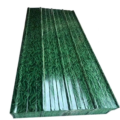 Requisitos do cliente Material de construção de telhado de metal galvanizado PPGI pré-pintado com dureza média