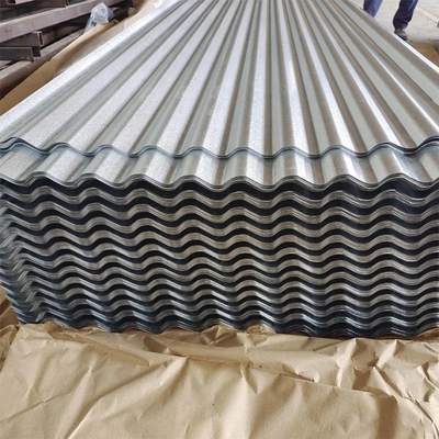 Telhado de aço galvanizado de chapa de ferro corrugado de alta resistência personalizado com serviço de descolamento e revestimento Z10-Z29
