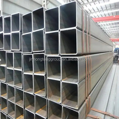 Tubo Quadrado Galvanizado a Quente Tubo de Ferro 0,9 mm Tubo de Gi Tubo Perforado revestido em pó Tubo Quadrado de Aço Galvanizado Estrutural