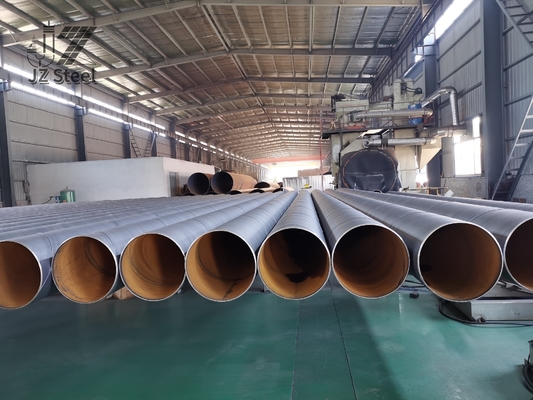 Tubos de perfuração de grande diâmetro Tubos soldados circulares 6M 8M 12M Tubos redondos de aço de carbono soldados com e faturamento de peso real