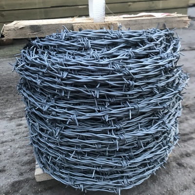 Resistente à corrosão 450mm Dia Galvanizado Razor Barbed Wire Mesh para tipo de razor único e grande proteção contra a corrosão
