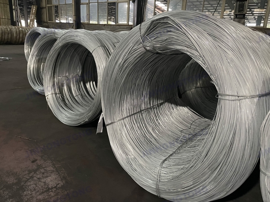 Preto 0,7 mm 0,8 mm 1,2 mm 1,6 mm 1,8 mm 2 mm Diâmetro galvanizado a quente para projetos de construção