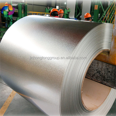 600-1500mm Largura Spangle regular 1.2*1250mm 0.5*1250mm 0.9*1250mm Zinco revestido Gi Galvalume bobina de aço para construção