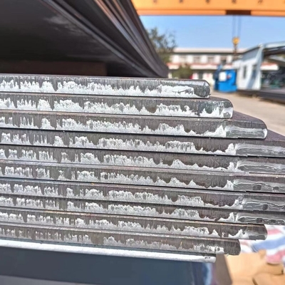Prime ASTM A36 Q235 Chapa de aço carbono laminada a quente 600-2000mm Largura Chapa de aço para comprimento solicitação dos clientes