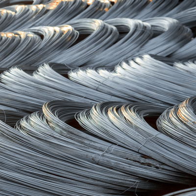 Fios de ferro galvanizados com comprimento de barbeira
