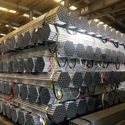 Tubos de aço galvanizados de diâmetro 80 mm e 50 mm Q235/Q345/SS400/ST37-2/ST52/Q420/Q460/S235JR/S275JR/S355JR Tubos redondos