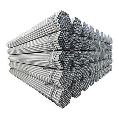 Técnica Tubo de aço carbono galvanizado redondo laminado a frio revestido com zinco 200-700 g/m2