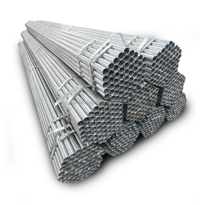 EN GB AiSi ASTM DIN JIS Tubo galvanizado soldado padrão Tubo redondo com espessura de 4 mm e tamanho personalizado
