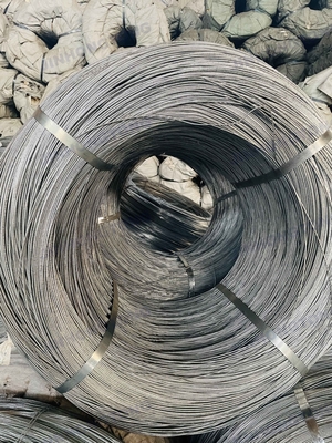 Q195 Q235 1006 1008 Arame de ferro galvanizado para embalagens tecidas e aplicações duras Diâmetro 0,2 mm-8 mm