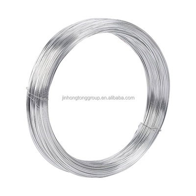 Bwg16 Bwg20 Bwg21 Arame de cercas galvanizado de aço de baixo carbono Arame galvanizado para ligação e malha Diâmetro 0,2 mm-8 mm Arame plano