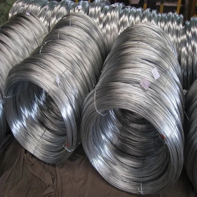 Certificado TUV 10 12 14 16 18 Gauge Hot Dip Galvanized Steel Wire com comprimento personalizado e certificação TUV