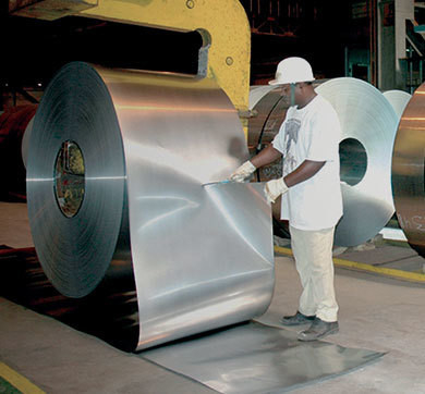Folha de estanho eletrolítico T2 T3 T4 MR DR8 DR9 Bobina de aço carbono com dureza T5 e largura 50-1000 mm