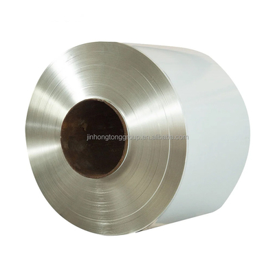 50-1000mm Largura Elétrica TinPlate bobina com cor personalizada e logotipo revestimento de estanho 0,005-0,015mm embalagem plana