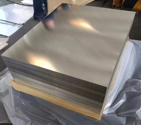 Empilhadeira de lata de estanho para recipientes de latas de estanho Fabricação Fornecimento direto DR8 DR9 Revestimento Folha de placa de estanho 0.2mm Comprimento exigido