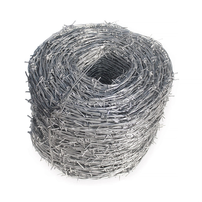 Comprimento da barra 1,5 cm-3,0 cm fio de ferro PVC revestido ou galvanizado fio de barbear Concertina com alta resistência à tração