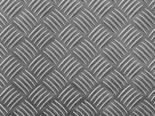 Estabilidade Razoável ASTM Standard Q235 Q345 A36 Chaveada Teardrop Plate de bobina de aço para laminado a quente S235JR Chaveada chapa de aço